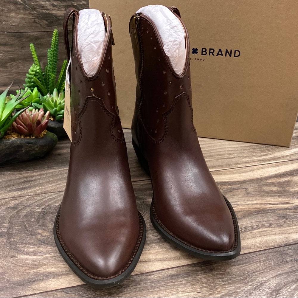 ⛔️ SOLD ⛔️ 
NIB Lucky Brand Chantelx Western Cowboy Boots 8.5M - Picture 3 of 12